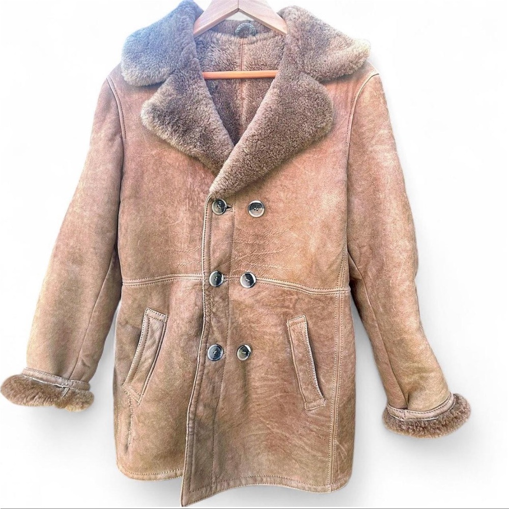 Vintage 70s Sheerling Men’s Coat - Oslo - Picture 5 of 7